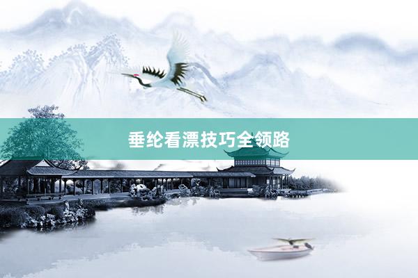 垂纶看漂技巧全领路